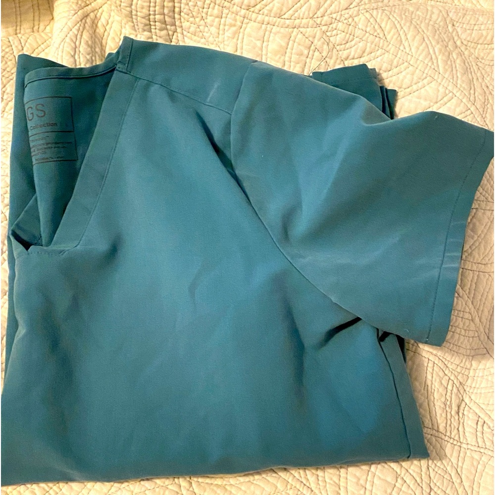 Fig scrubs set Blue/green-HYDROGREEN